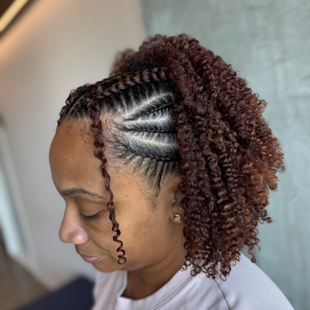 Natural Crown Maintenance at Bri The Hair Bender in Flower Mound, TX