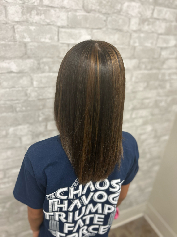 Highlights+Silk Press