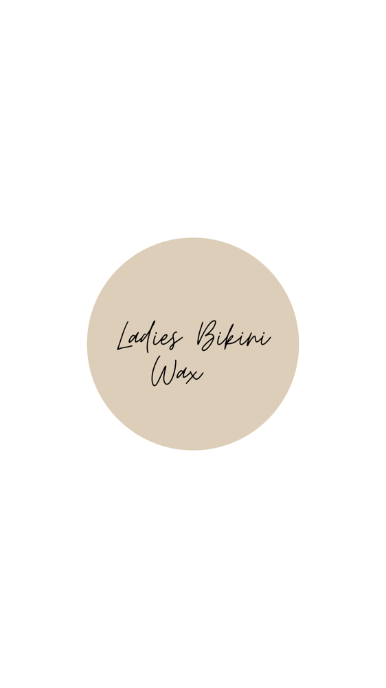 Ladies Bikini Wax