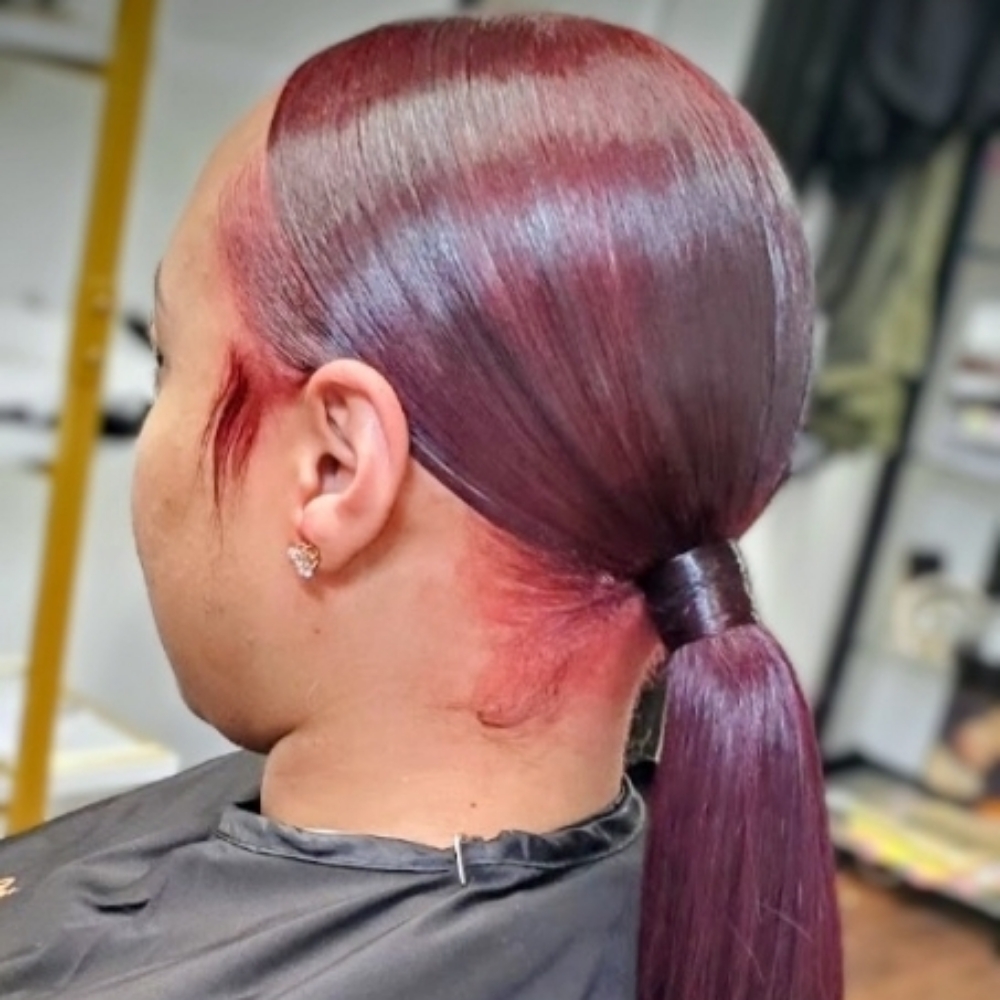 Slick Extended Ponytail at BeJazzed Hair in Baton Rouge, LA