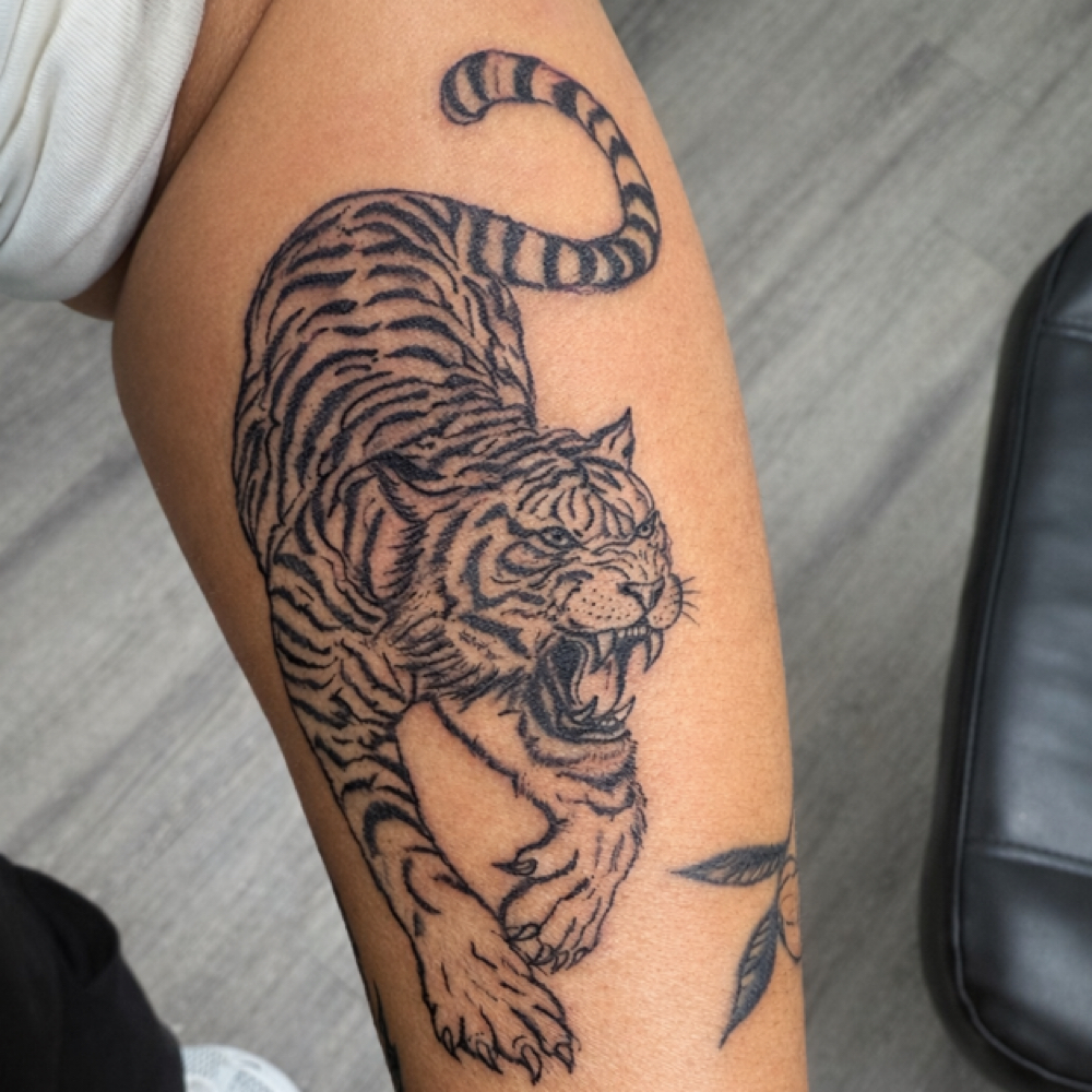 Fine Line Tattoo at Microblading Beauty in Madera, CA