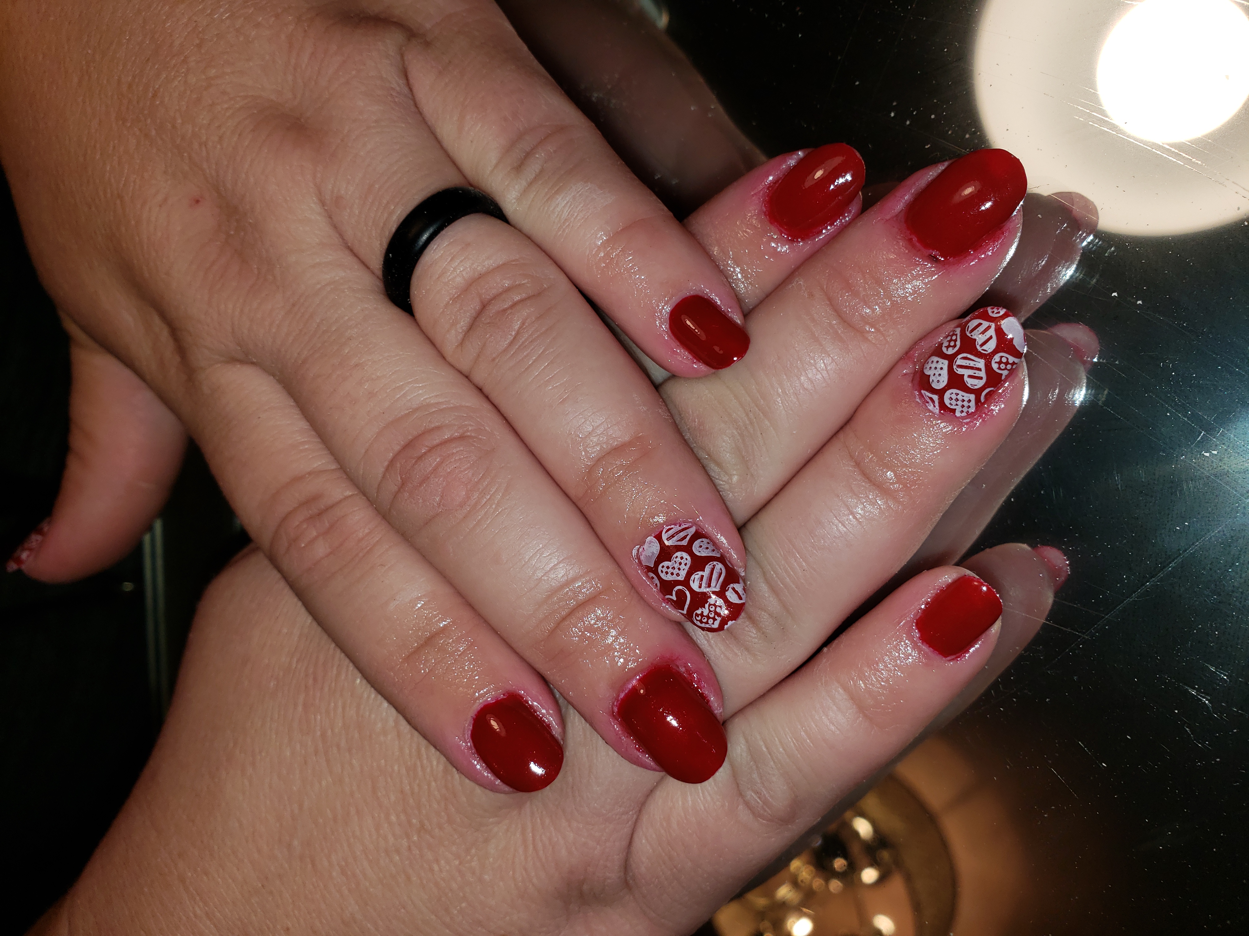 Gel Polish On Hands
