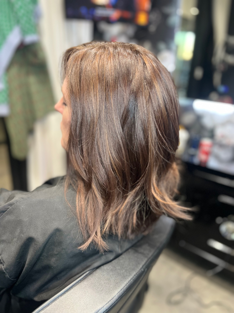 Roots Touchup With Glaze at Louise Smith Hairstylist in Dallas, TX