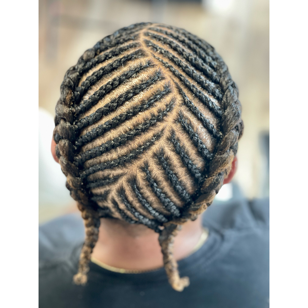 Mens Braid Design