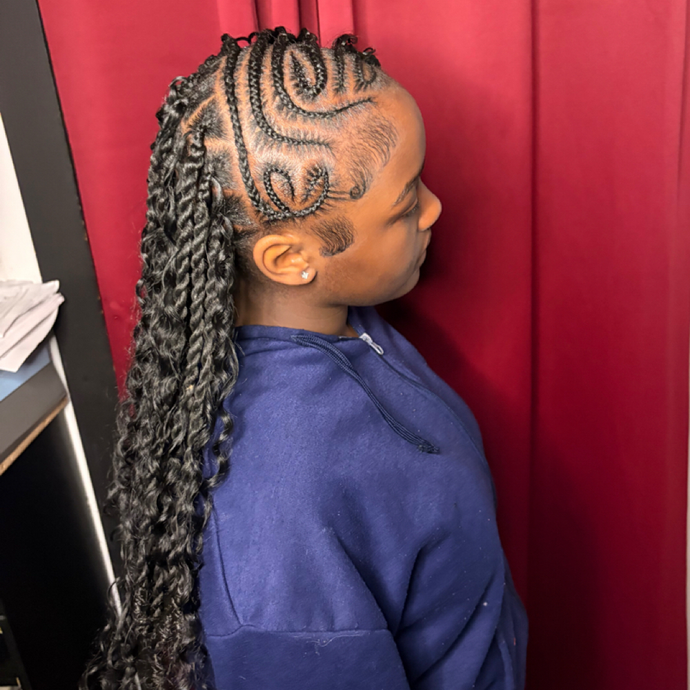 Medium Fulani Boho Twist at Bonitaa Beauty Co. in Syracuse, NY