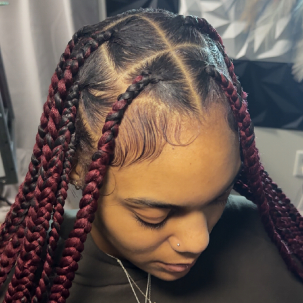 large knotless at genesisbeautéco. in Greensboro, NC