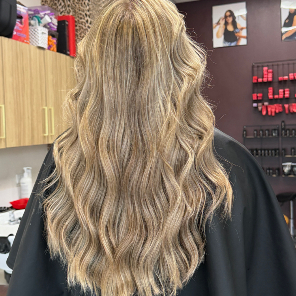 MEDIUM — Effortless Blondage at Crowns Down Hair Studio in New Braunfels, TX