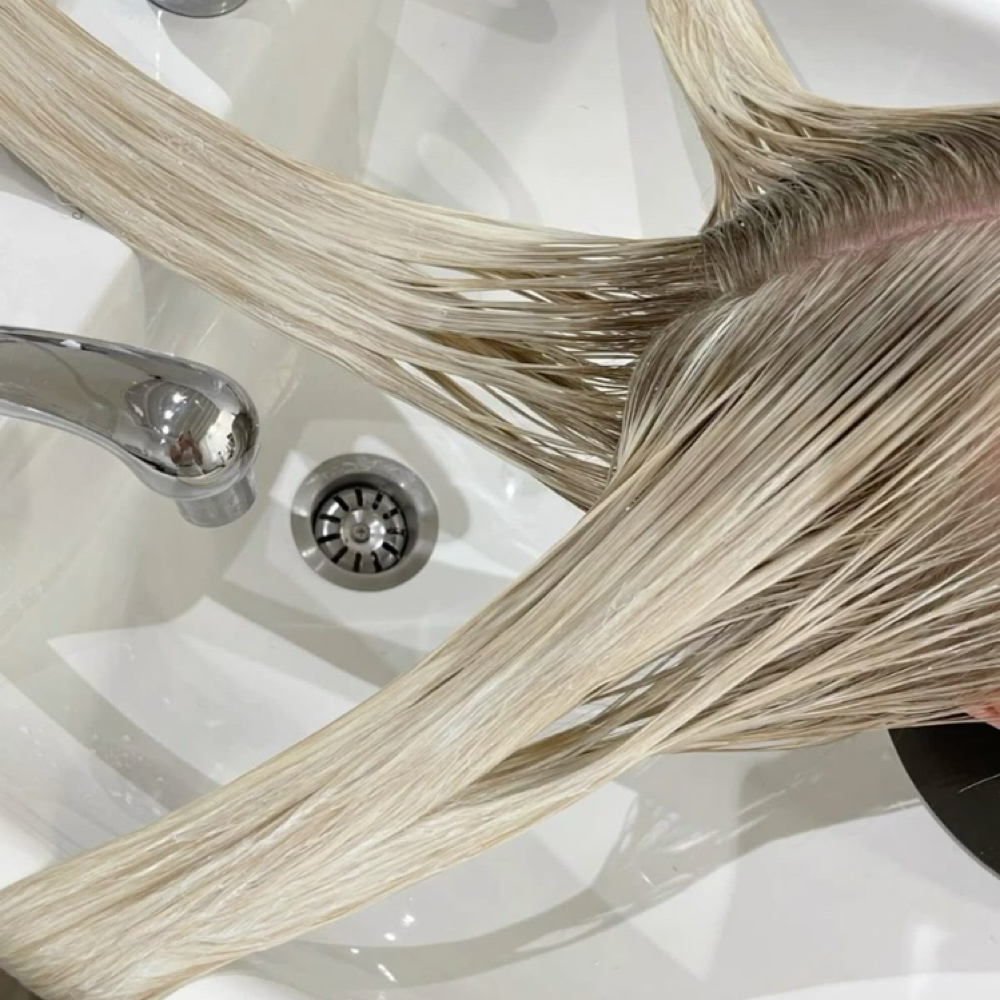 Wet Balayage at Heavenly Strands Salon in Summerville, SC