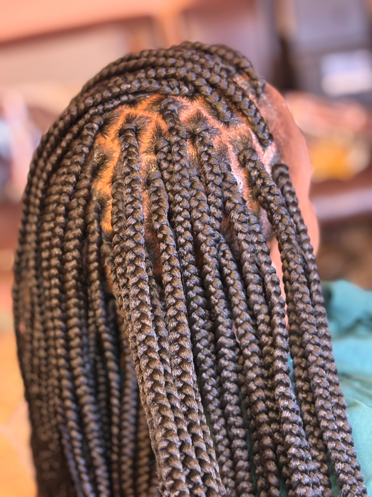 Medium Box Braids