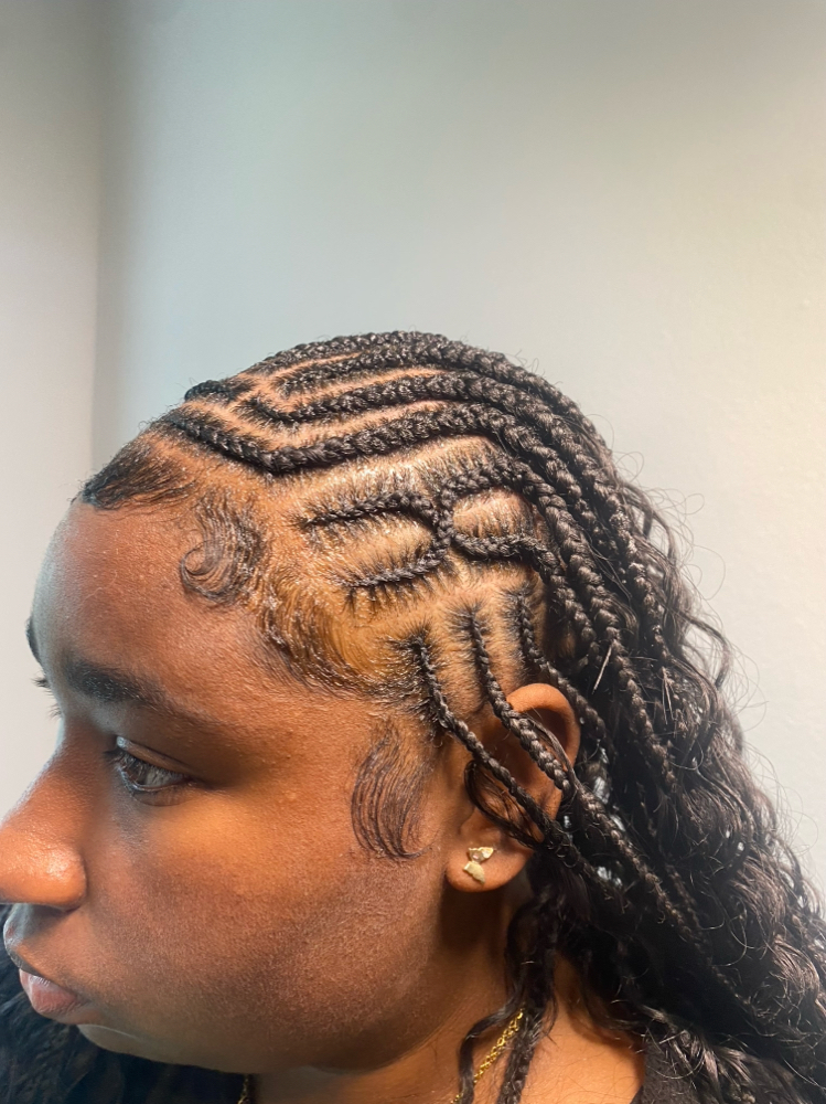Medium Fulani Knotless