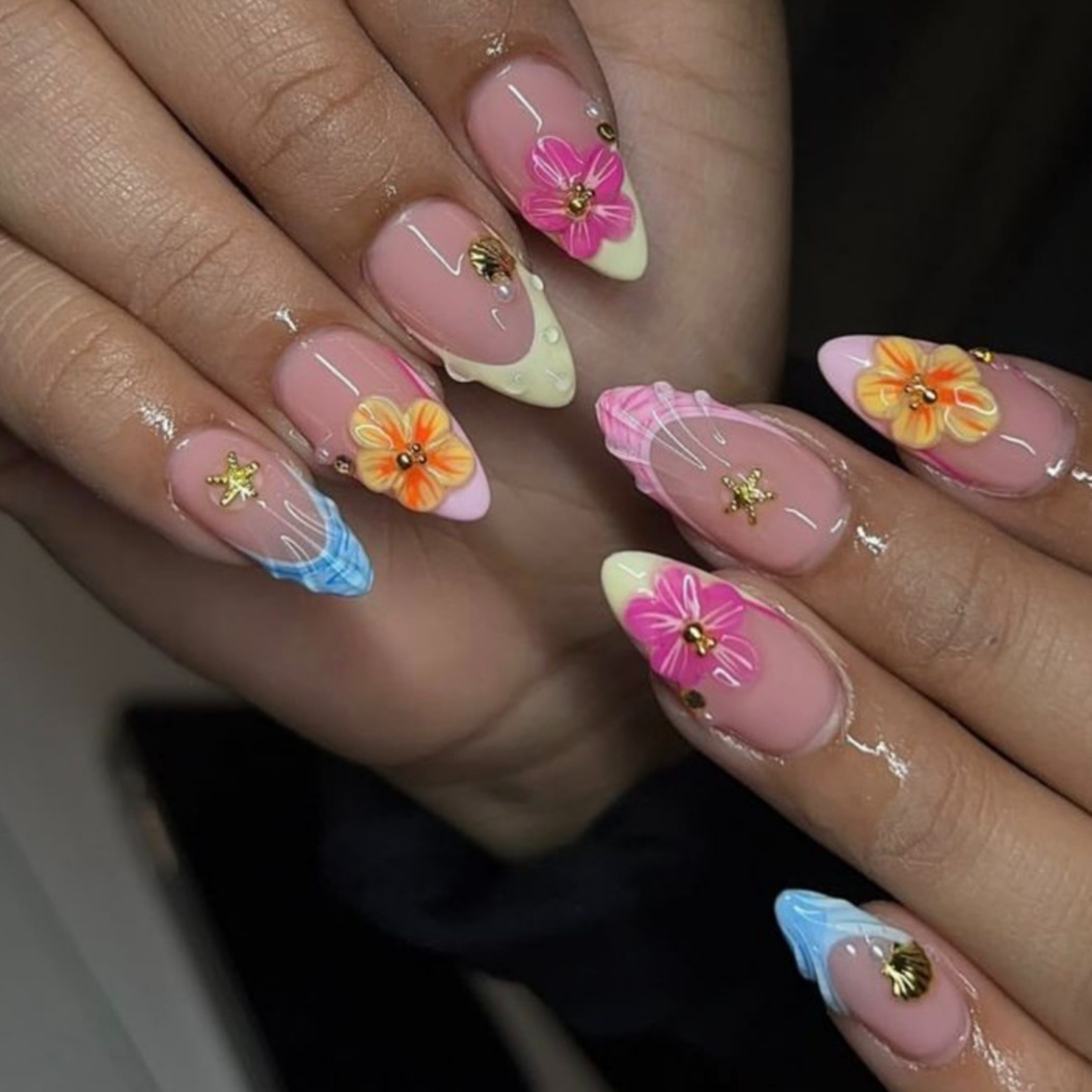 Full Set Tier 2+ Art at Main St. Barber & Beauty Lounge in Weatherford, TX