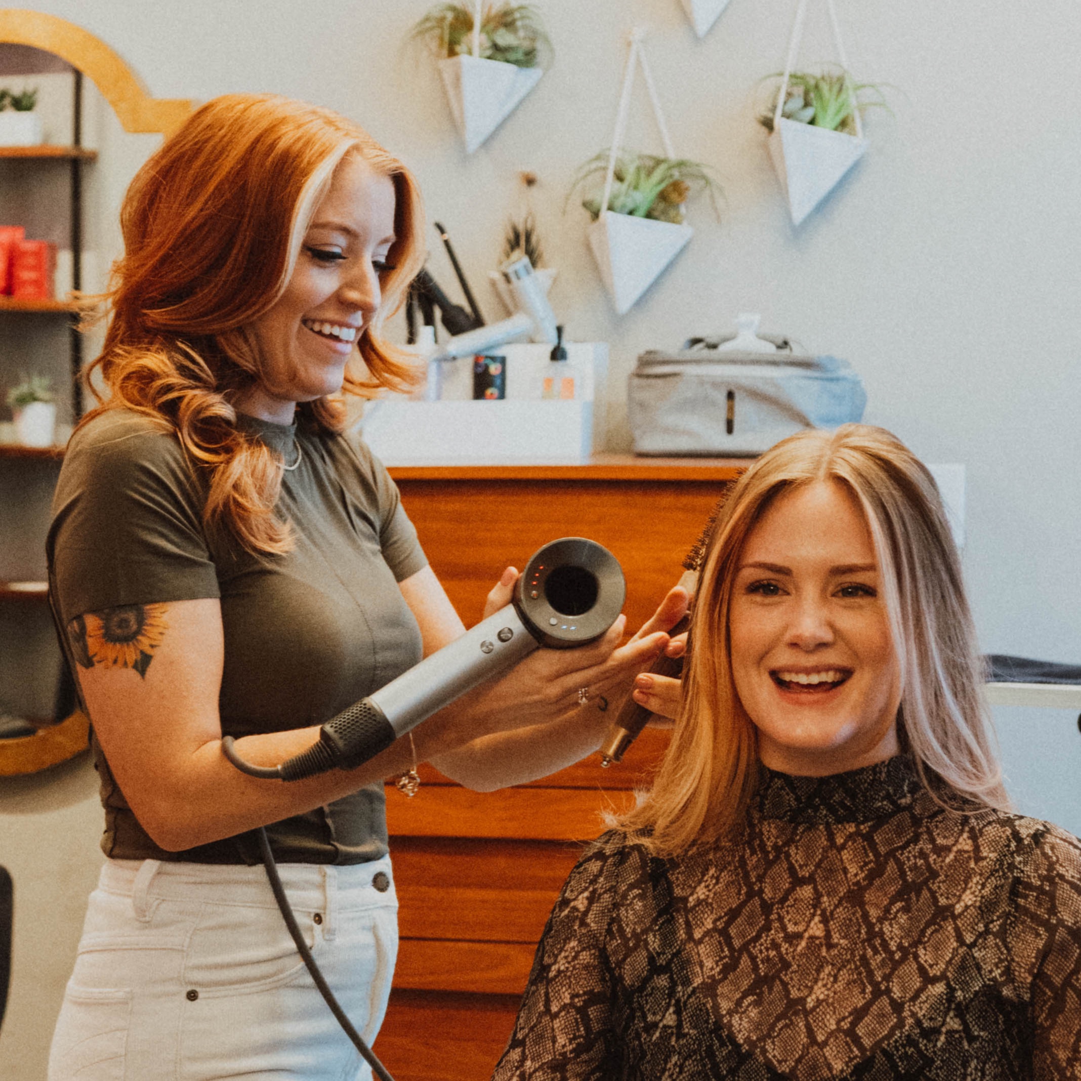 Scalp facial blow dry add on at The Root Room in Austin, TX