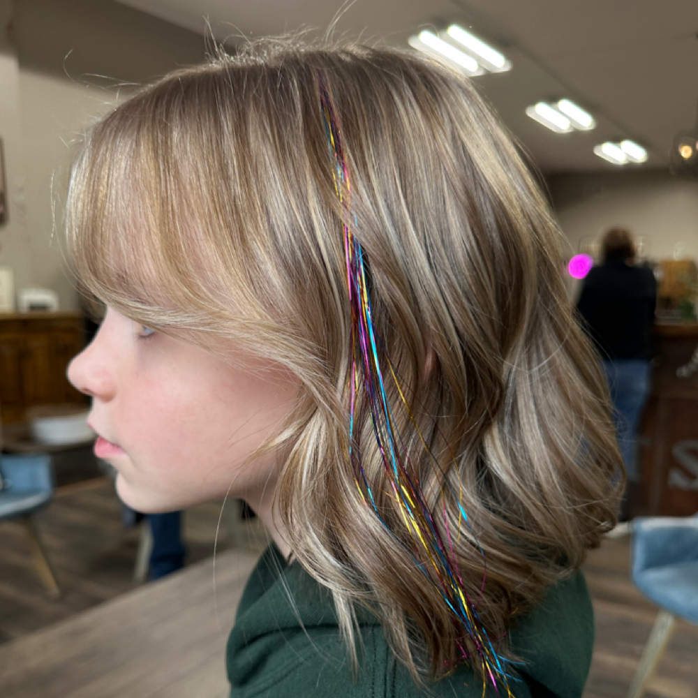 Hair Tinsel at Southern Roots Salon and Spa in Coldwater, MI