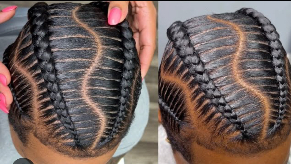 Simple Cornrows For Men And Boys at Faithful Beauti LLC in Orlando, FL