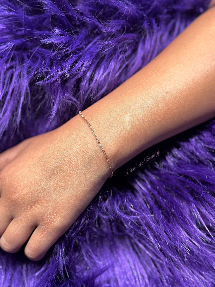 Permanent Jewelry Bracelet at Abtsolute Beauty in Sioux Falls, SD