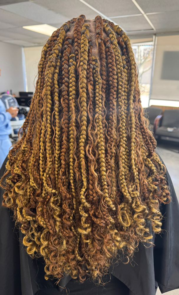 Bohemian Box Braids