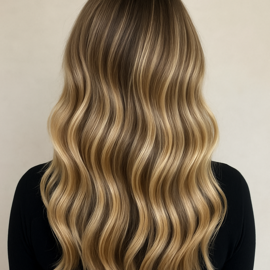 The Lived-In Blonde Balayage at Blonde Ambition Salon in Raleigh, NC