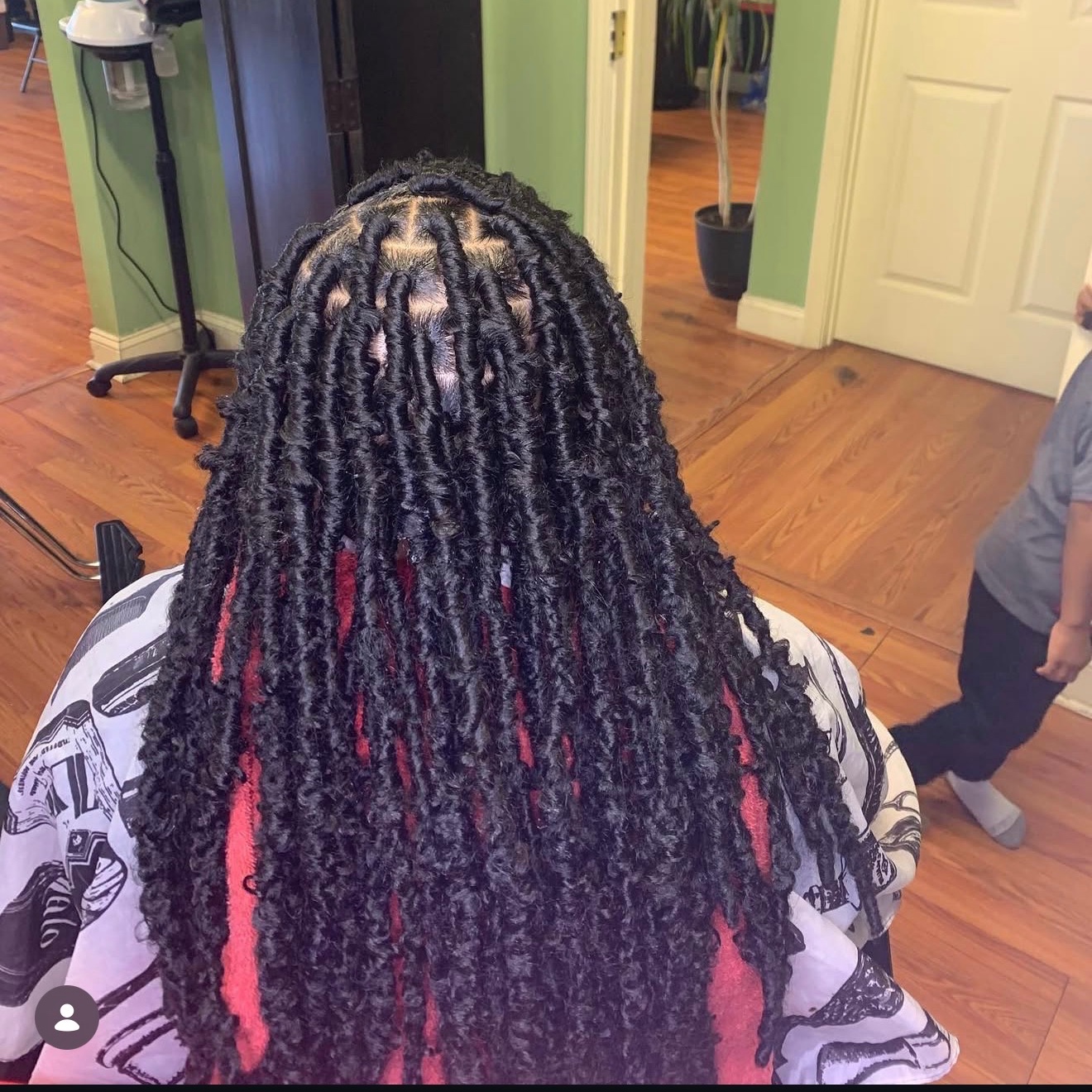 Faux Locs at NY 2 QC Kutz in Charlotte, NC