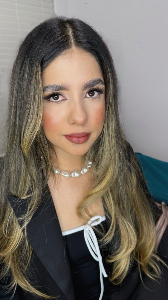 Soft Glam Makeup Application