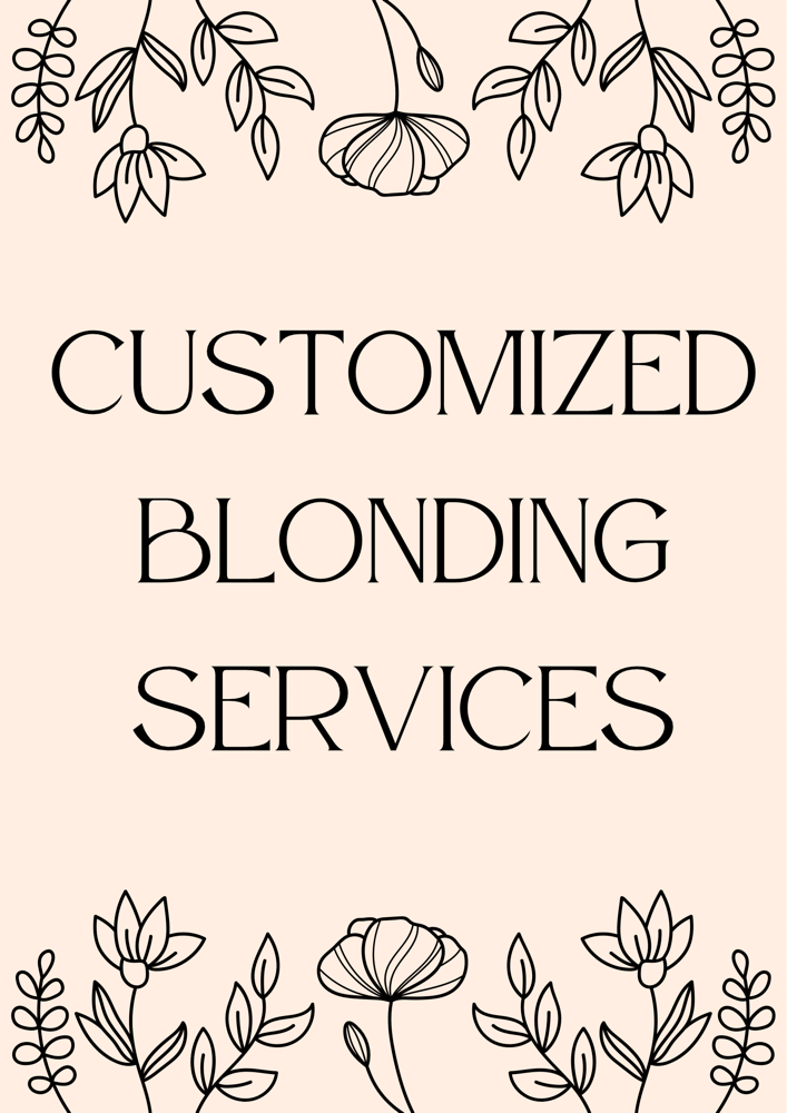 Customized Blonding Services