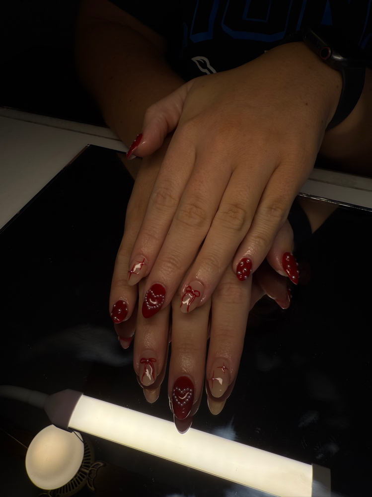 Full Set Acrylic Short