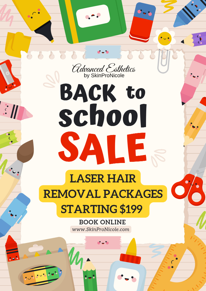 Back 2 School Laser Hair Removal