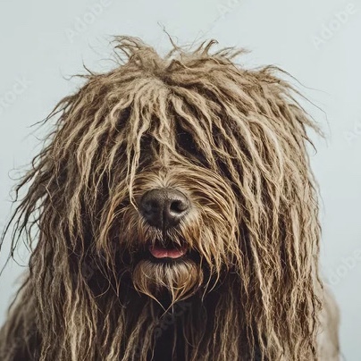 Matted dogs at Royals Dog Palace in Milwaukee, WI