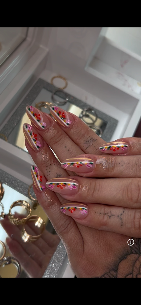 Medium acrylic overlay