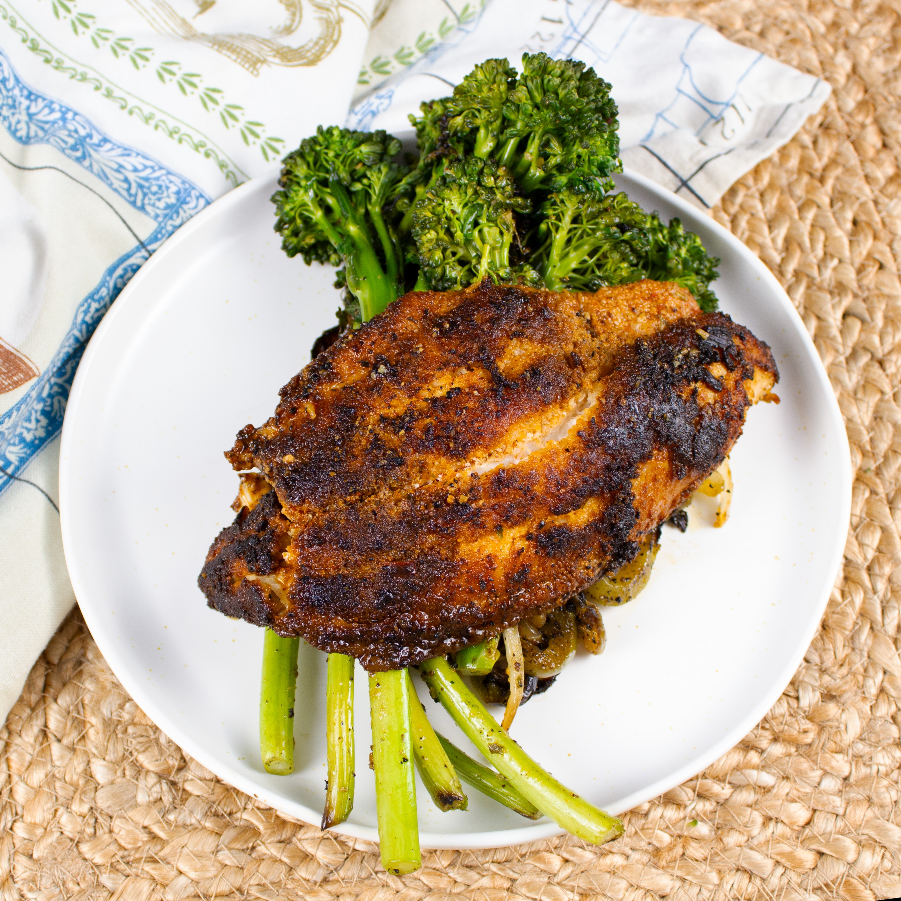 🐟🔥Blackened Catfish (À La Carte) at Jazzy Zena' in Arlington, TX