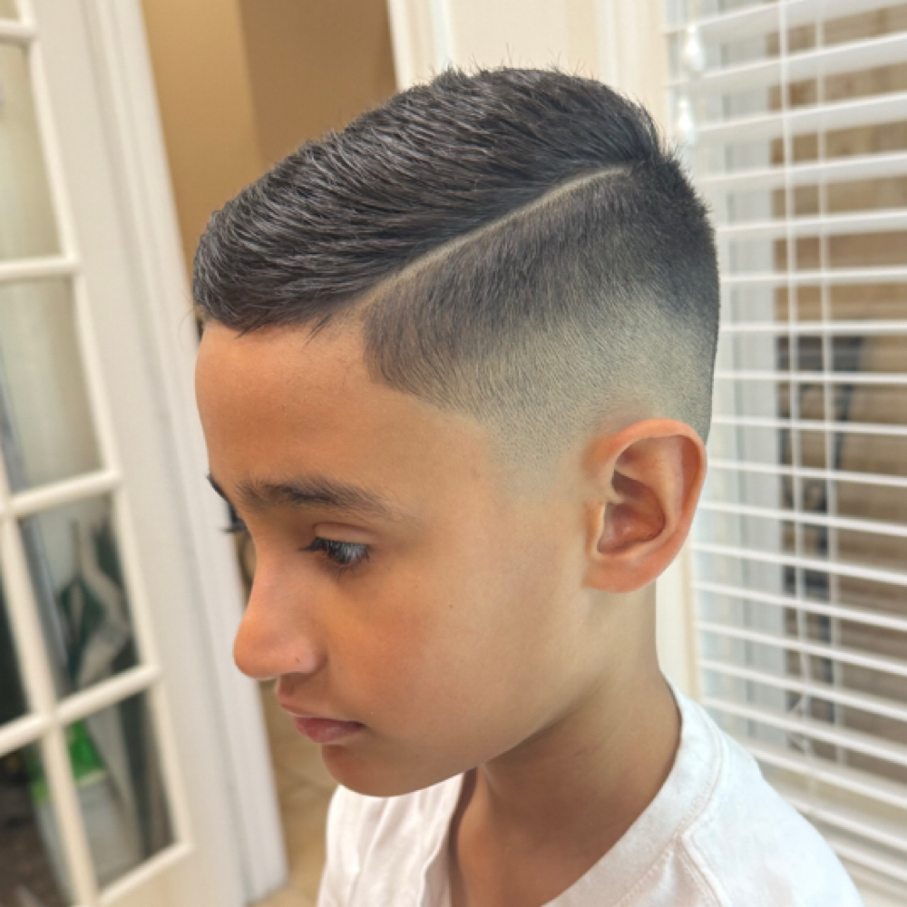 Boy's Haircut (7y-13y) at Elsie at Creme Salon in Colleyville, TX