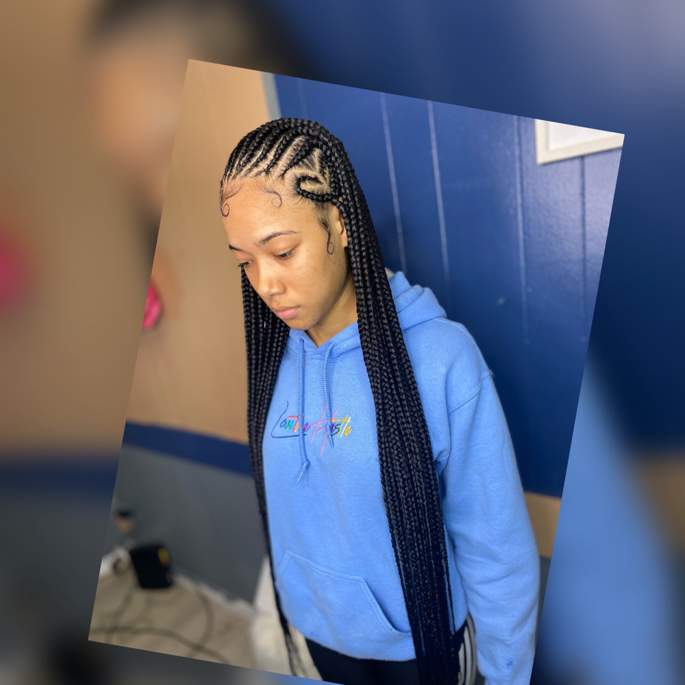 Medium Fulani Braids