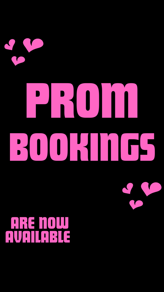 🩷Prom Booking Discount🩷