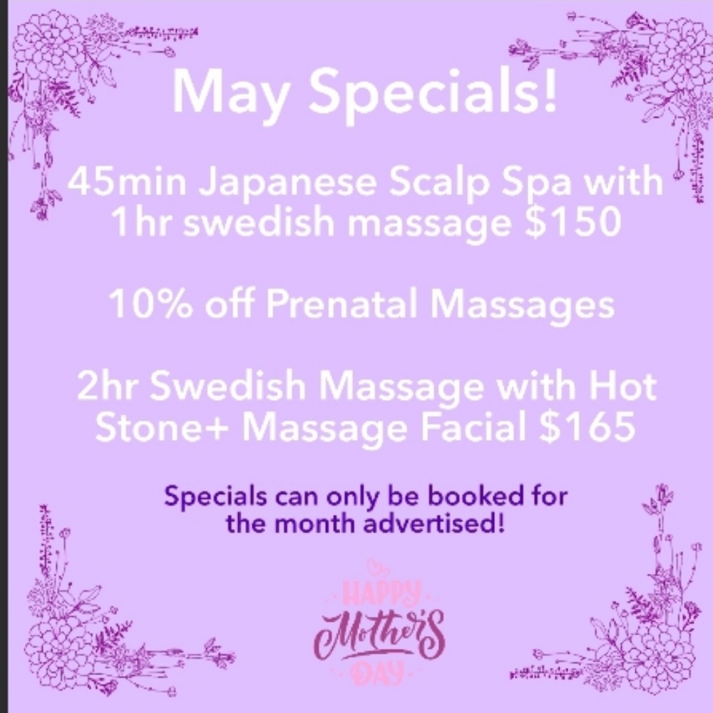 45min scalp spa+1hrswedish Massage at New Day Massage and Spa in Dayton, TX