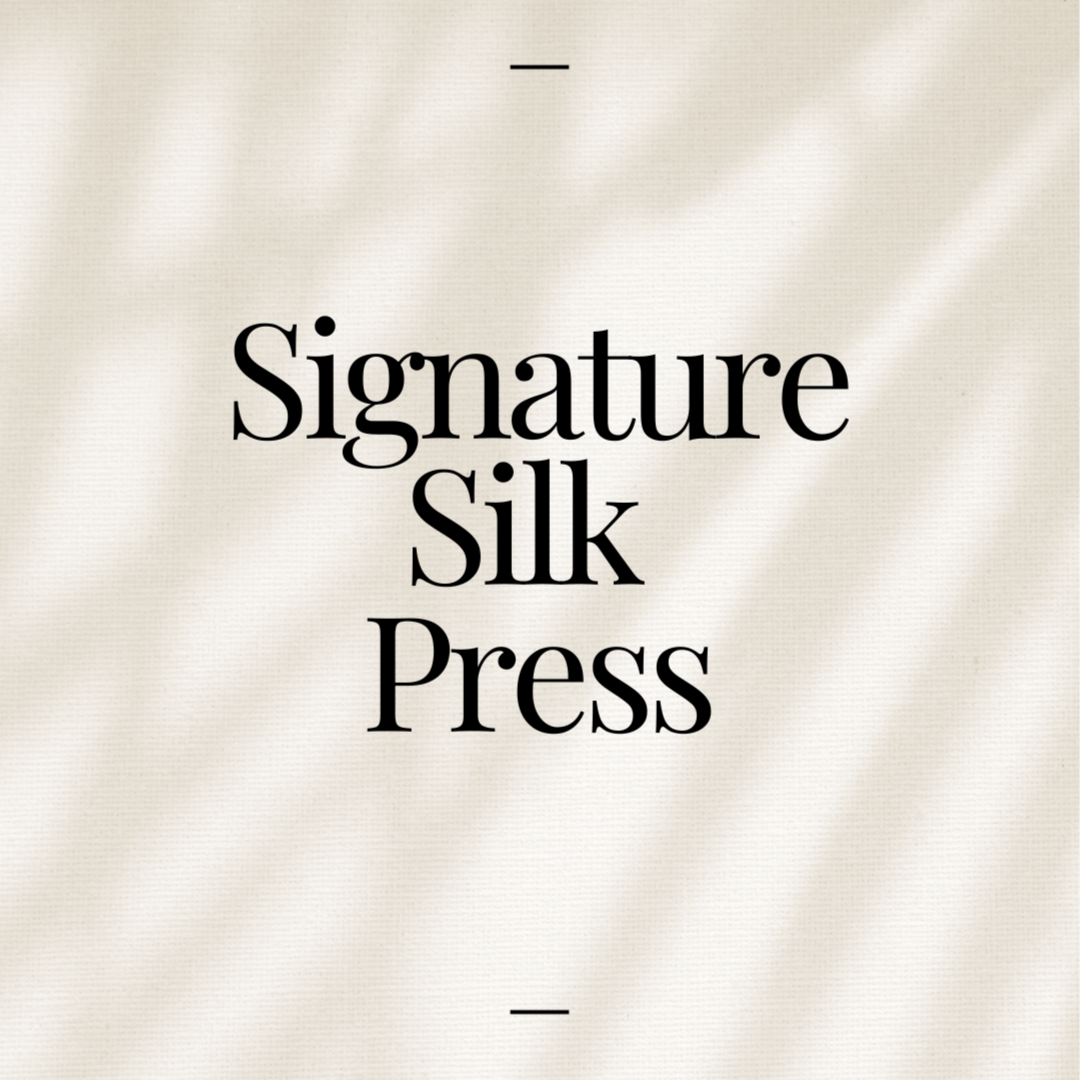 Signature Silk Press at Kihana Beauty in North Babylon, NY
