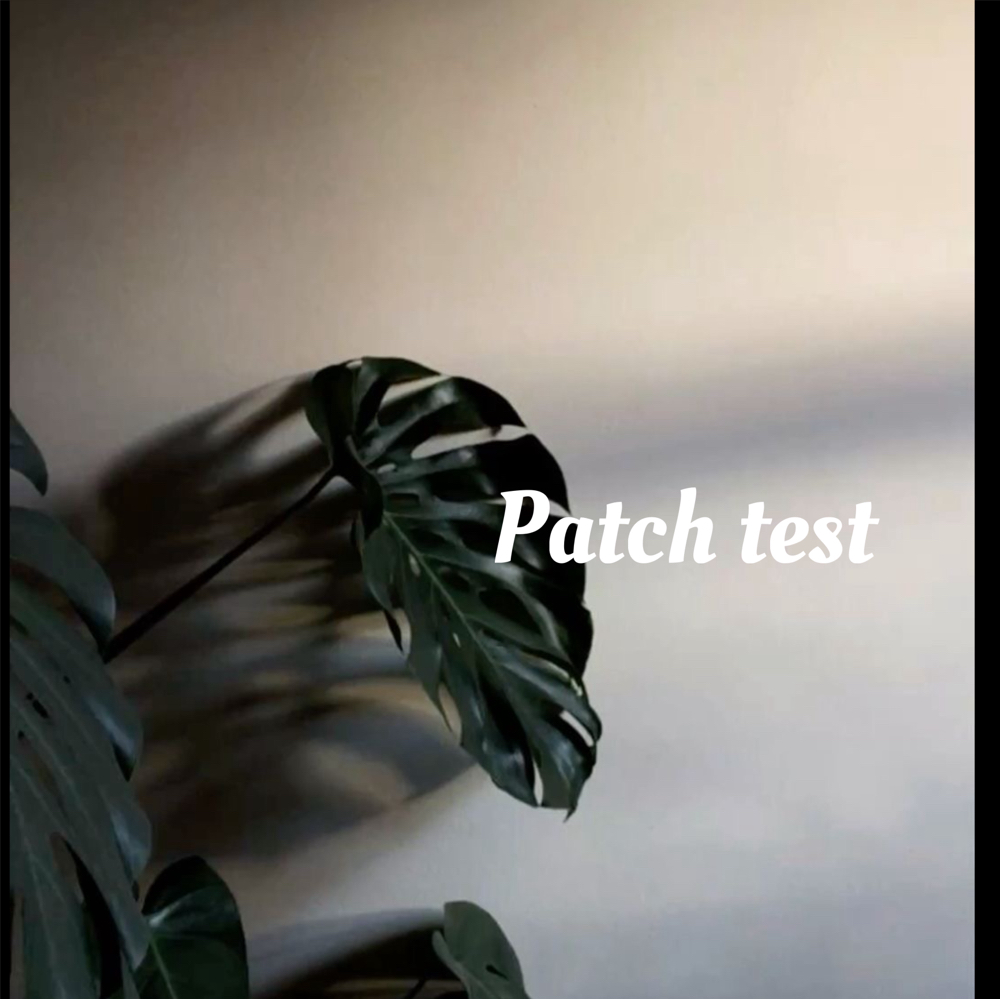 Eyelash Extension Patch Test