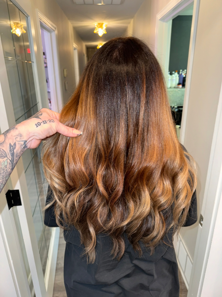 Balayage With Gloss