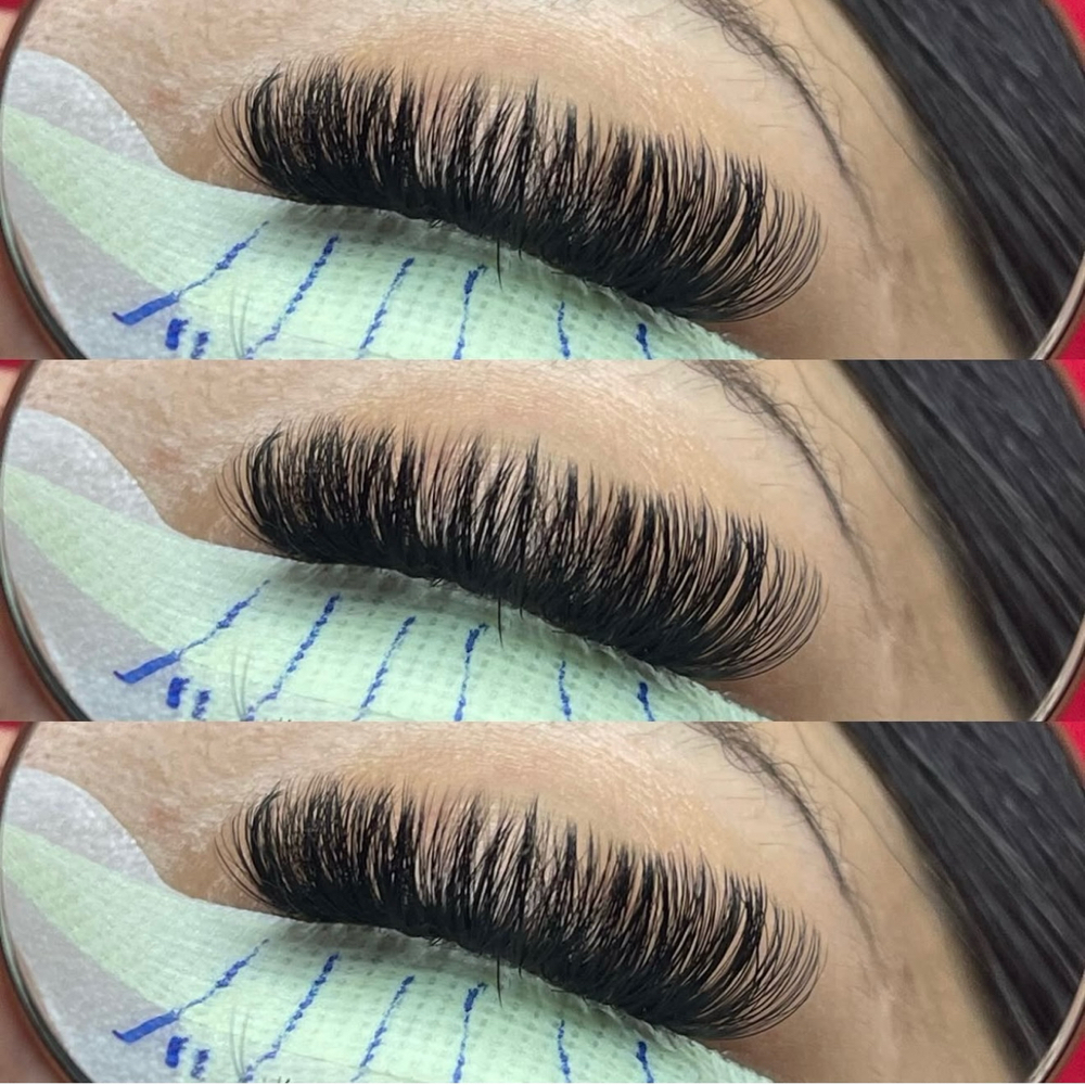 Full Set Hybrid Lash Extensions