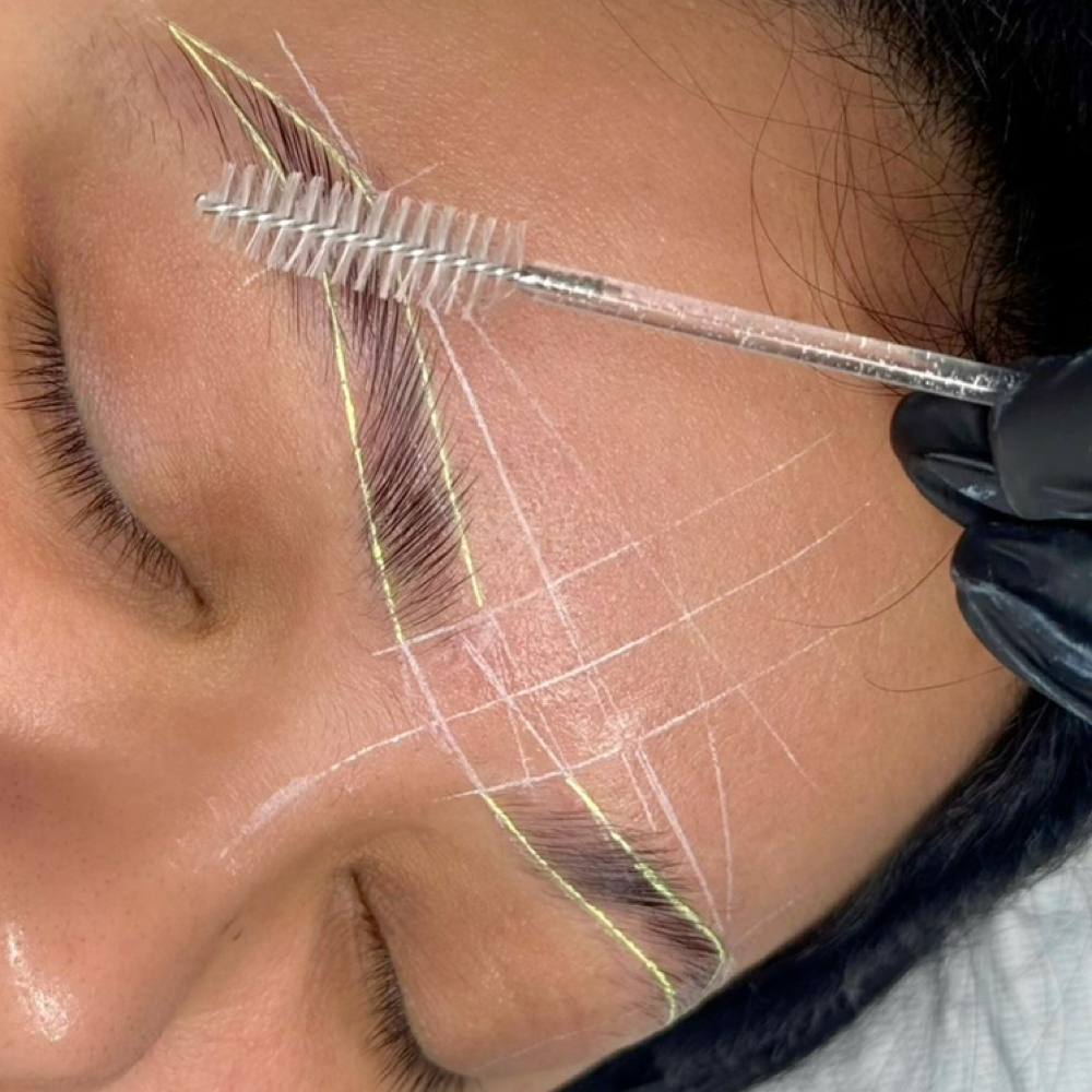 Brow Sculpt at The Esthetics Lounge in Houston, TX