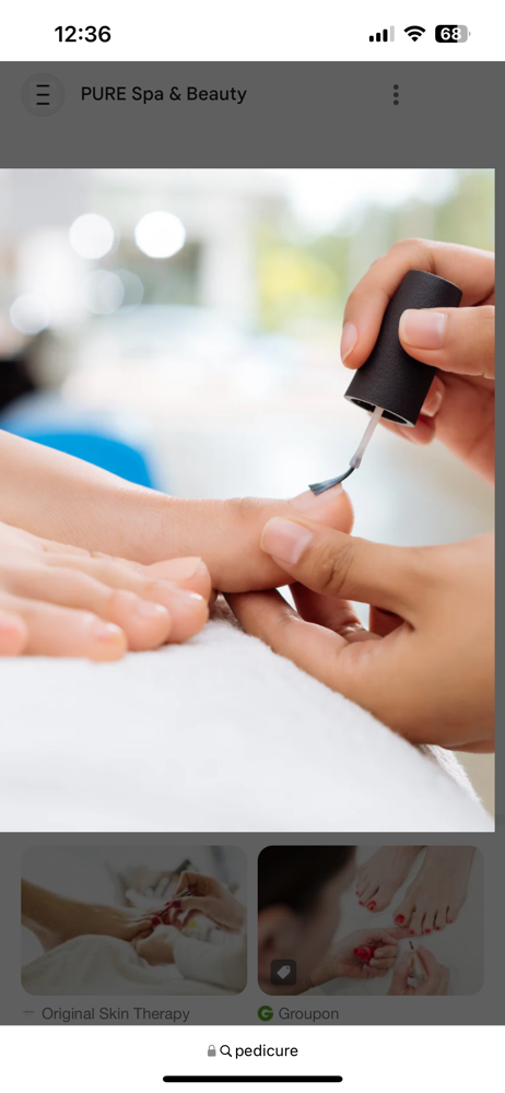 Regular Pedi With Callus Treatment