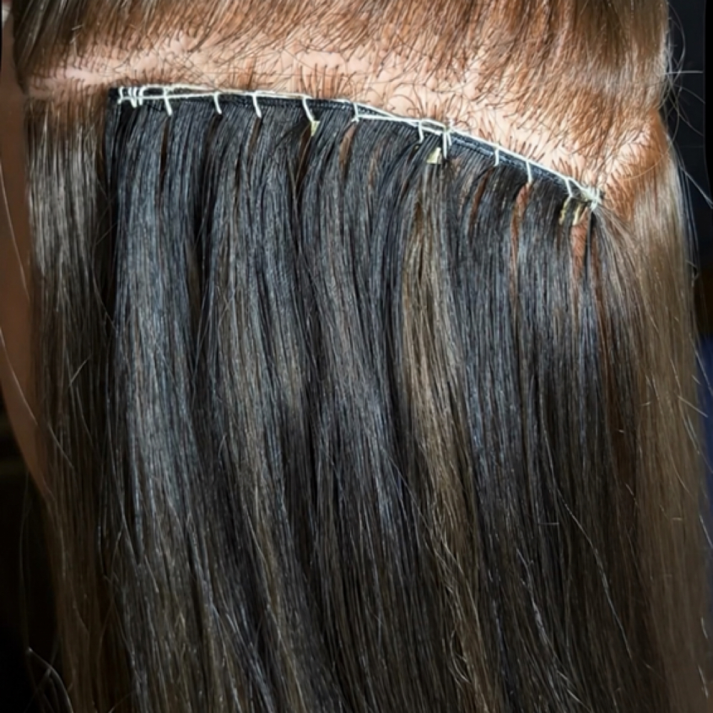 Seamless Weft Install (1 Weft) at Monica Busch Beauty in Reno, NV