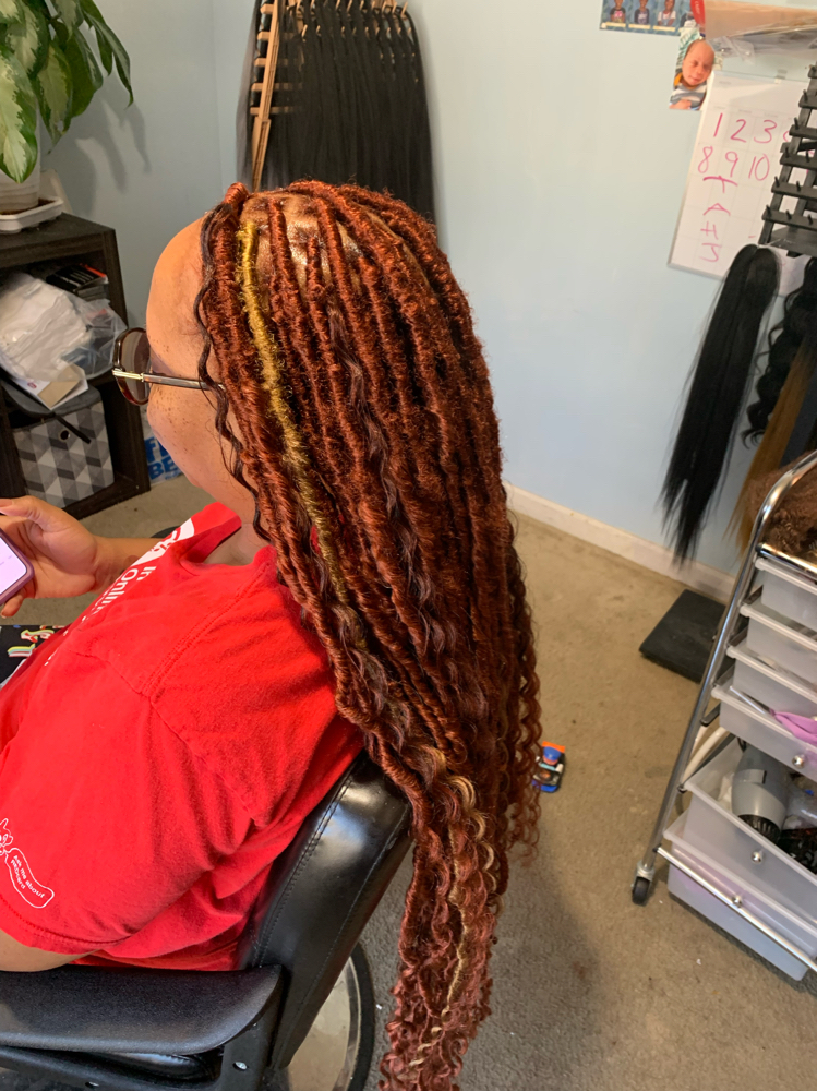 Soft Locs Or Braids Over Locs