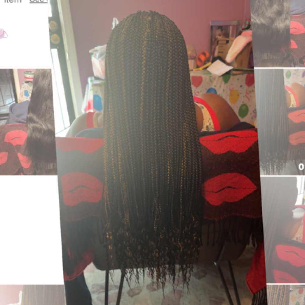 Regular Long Knotless Box Braids at BRAIDS BY STARR in Jonesboro, AR
