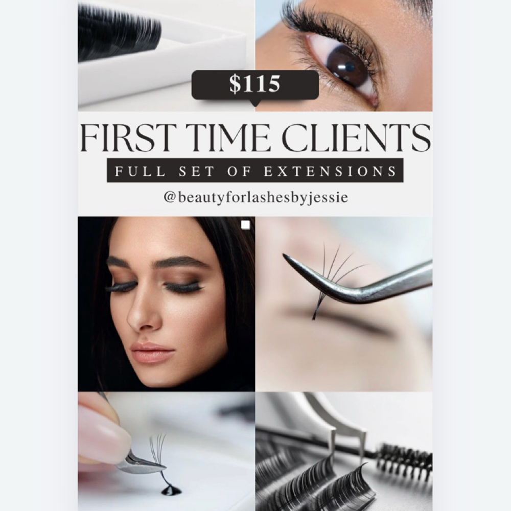 Full Set (New Clients Only) at Beauty For Lashes By Jessie in Avon, IN