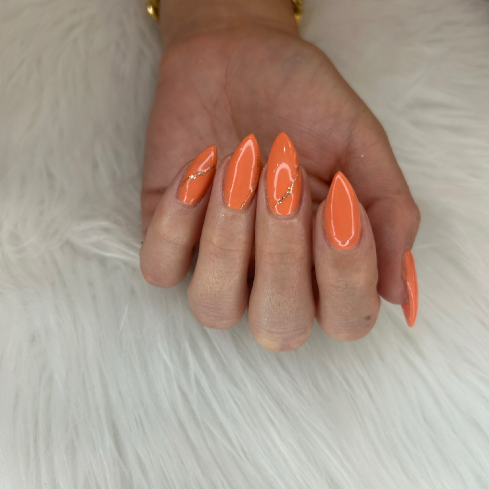 Acrylic New Set at Claudia’s Nails & Spa in Lyndhurst, NJ