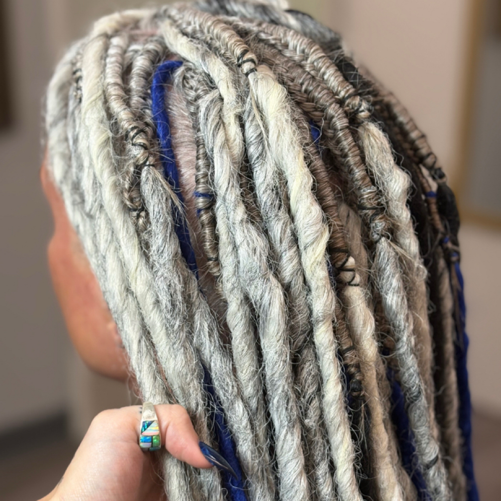 Dread Extension Consultation at Braids and Fades in Tulsa, OK
