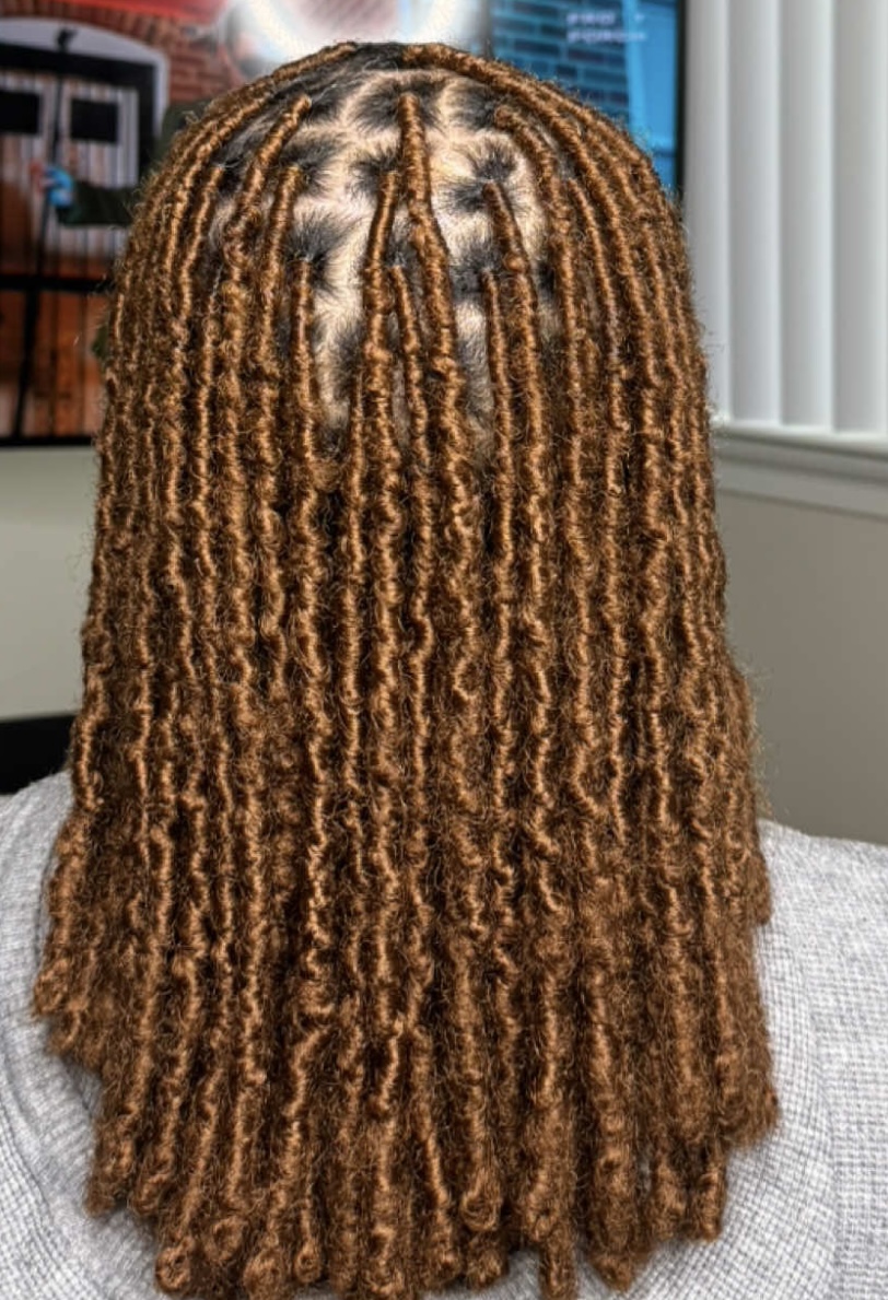 Faux Locs Shoulder Length