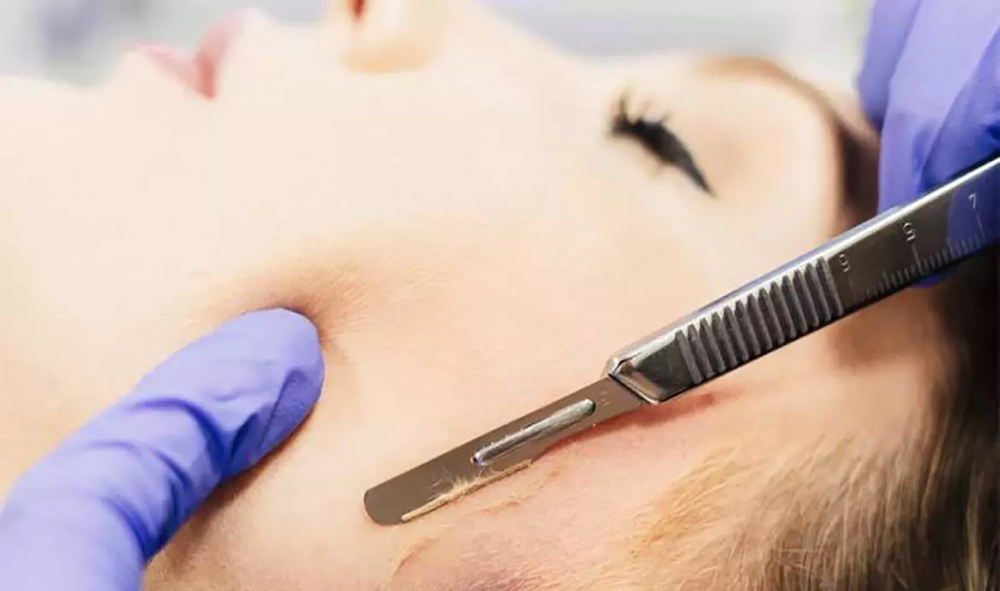 Organic Dermaplaning Facial