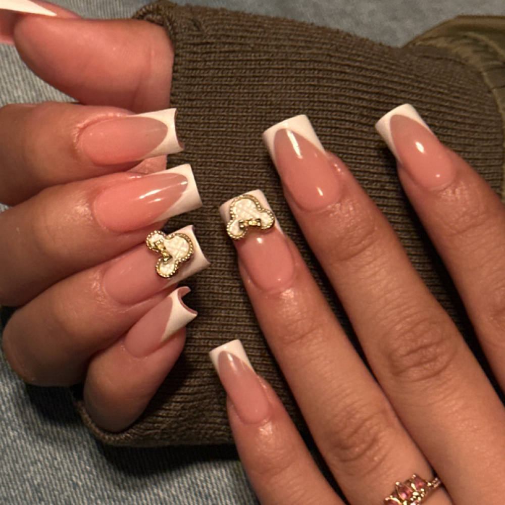 French Tips at Wixxedbeauty_ in Victorville, CA