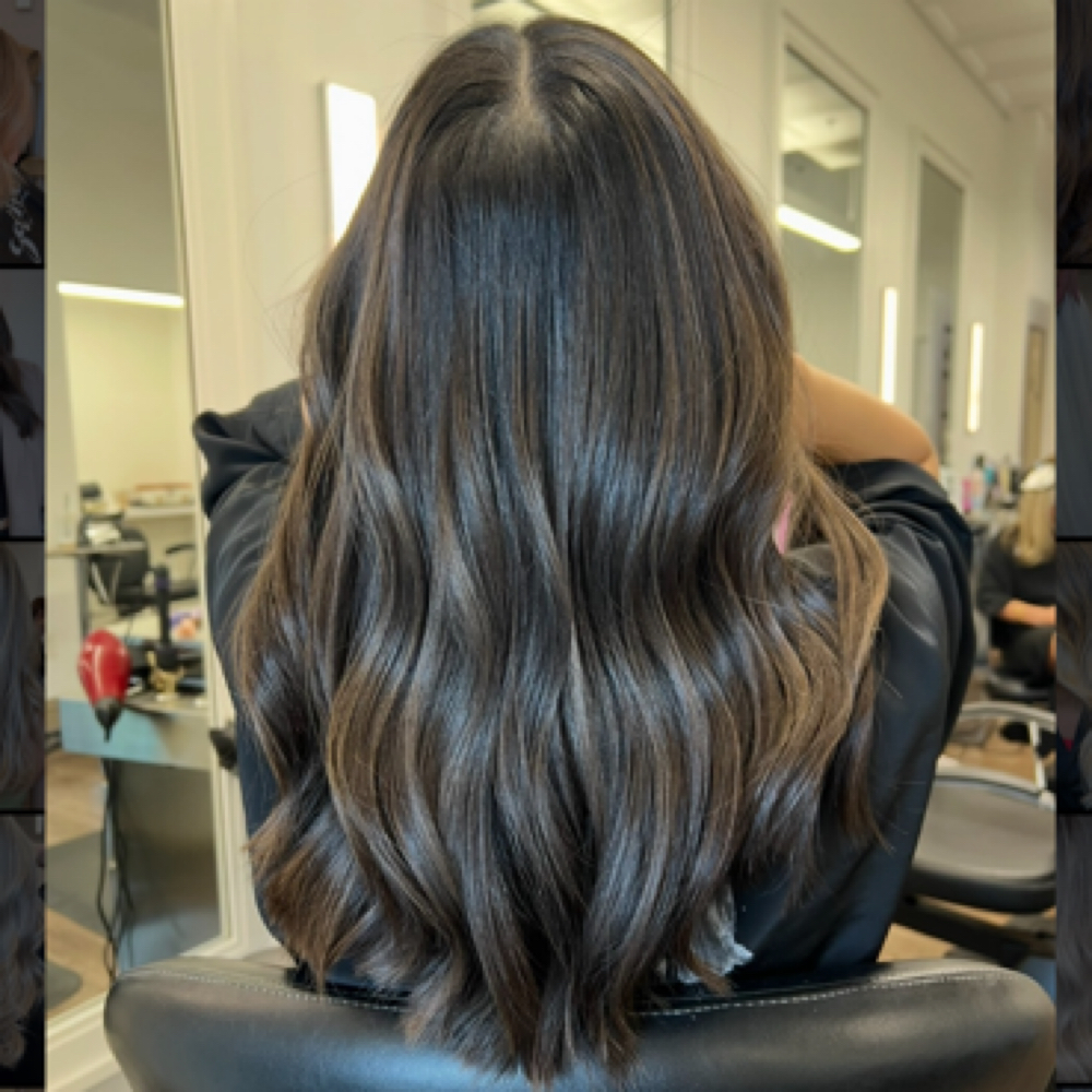 Partial Balayage & Trim at Andrea Signature Hair in Alpharetta, GA