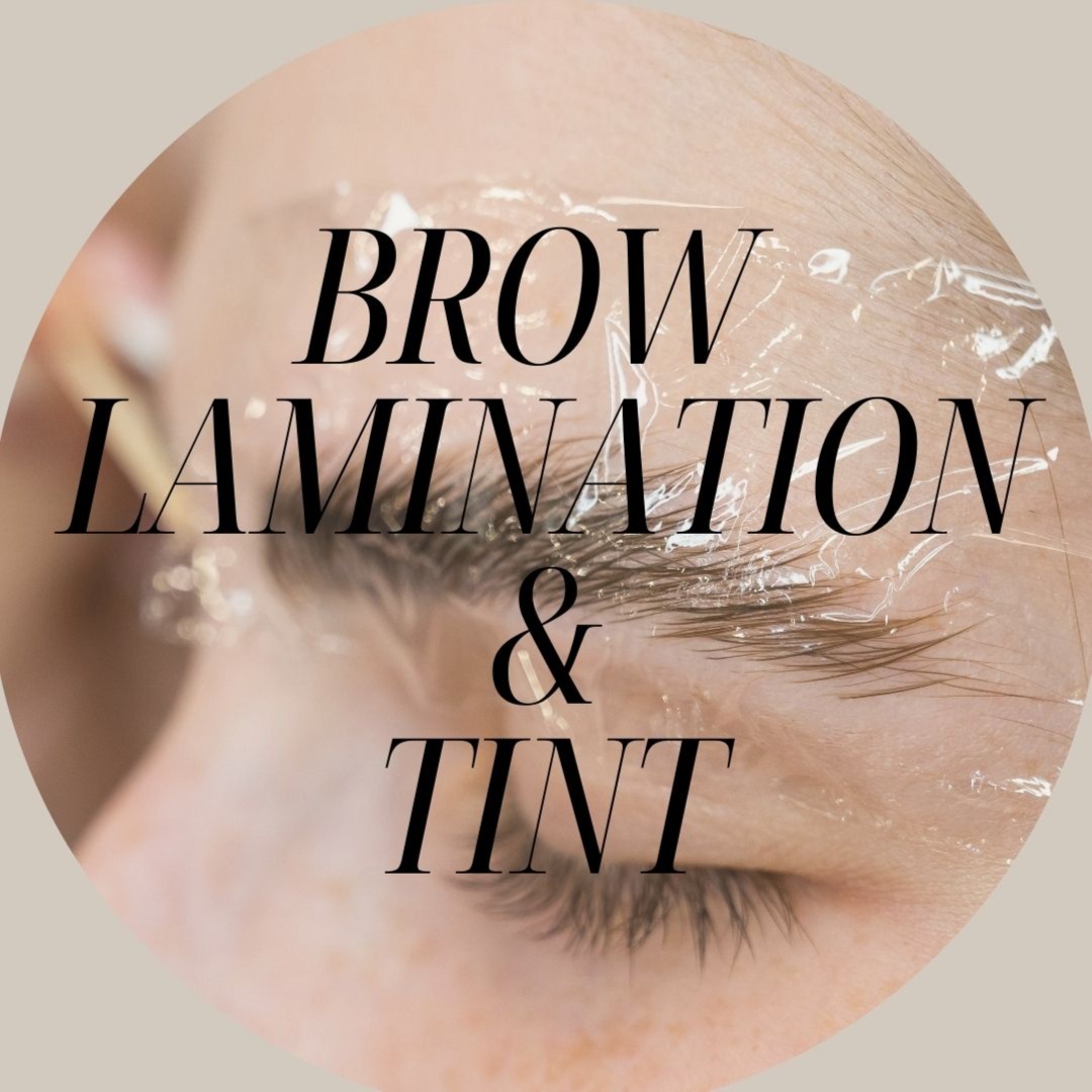 Brow Lamination & Tint